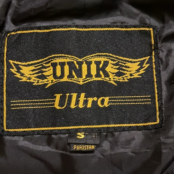 UNIK Leather Vest size S - Picture 6 of 9